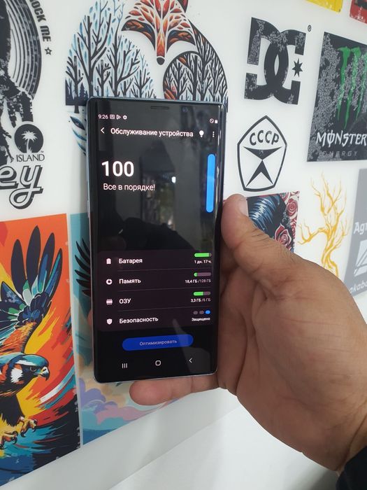 Samsung Galaxy Note 9 | 6/128 GB | Ideal holatda, tiniq!