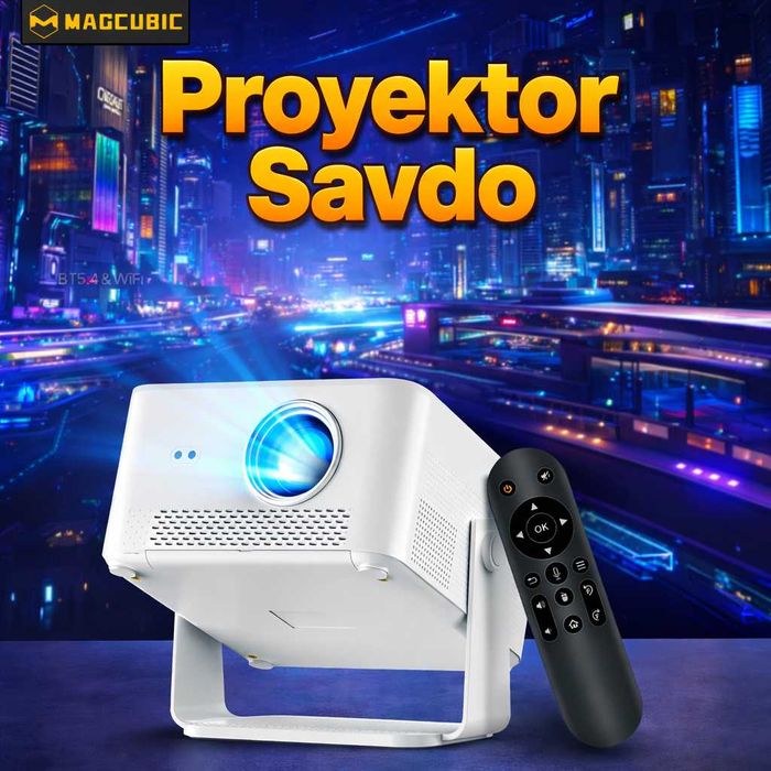 Magcubic HY450MAX Full HD — 6 ой тўлиқ кафолат