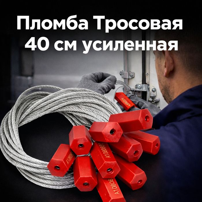 Пломбы тросовые 40см-Trosli plomba