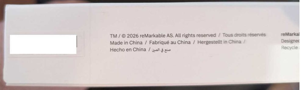 Tableta e-ink reMarkable Paper Pure