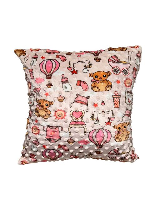 Perna minky imprimat 40x40 cm