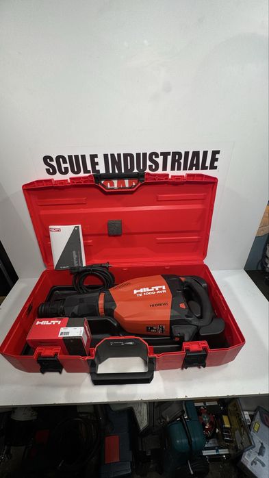 Hilti TE1000 AVR demolator picamer NOU 2024 spart beton armat fundatii