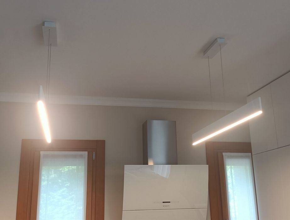 Lustra led Ideal Lux Desk Alb sp1-138237