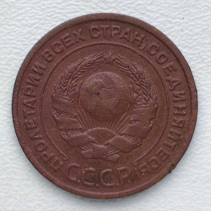 2 коп. СССР 1924 года (медь, оригинал)