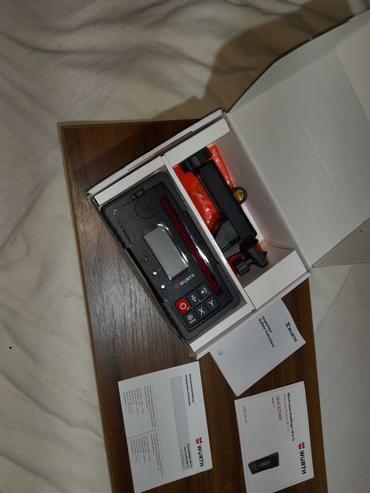 Senzor Laser nivela , burghie precizie WÜRTH ZEBRA Qality Germany
