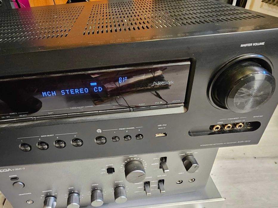 AV Receiver 7.1 Denon AVR-1912 functional – HDMI 3D, ARC, Network – 460W