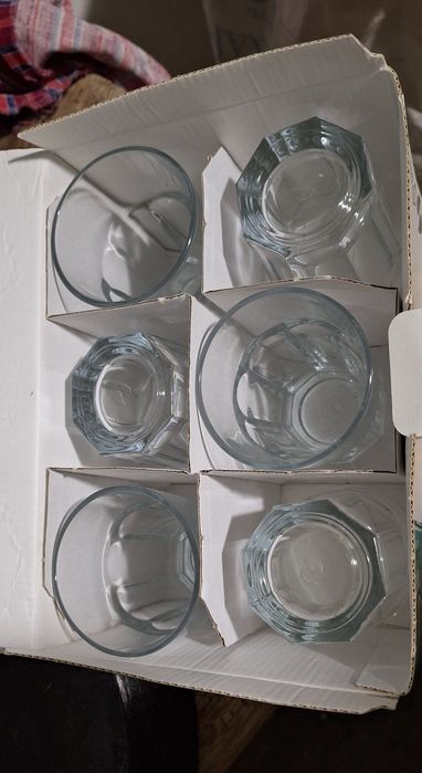 Стаканы, набор 6 штук. Россия.