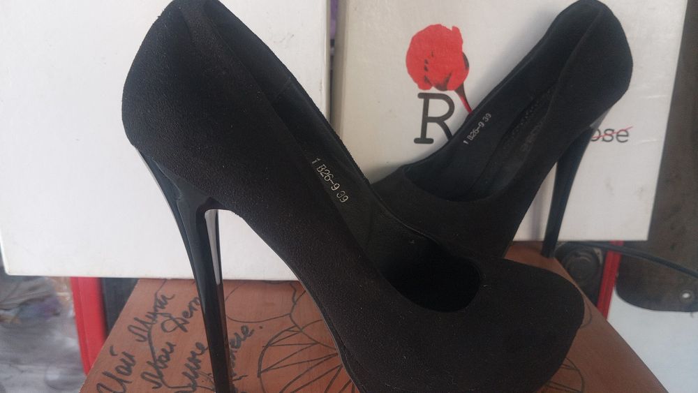Туфли на высоком каблуке 14см