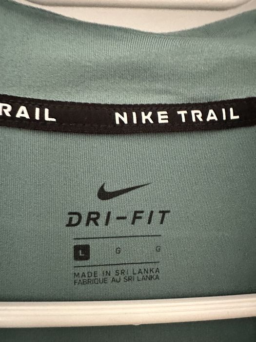 Bluza sport Nike Trail verde