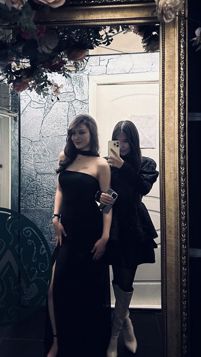 Платья чёрный