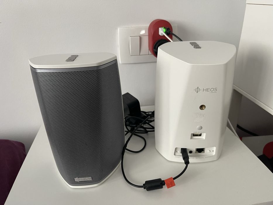 Denon Heos 1 HS2 set 2 boxe smart , wifi , retea