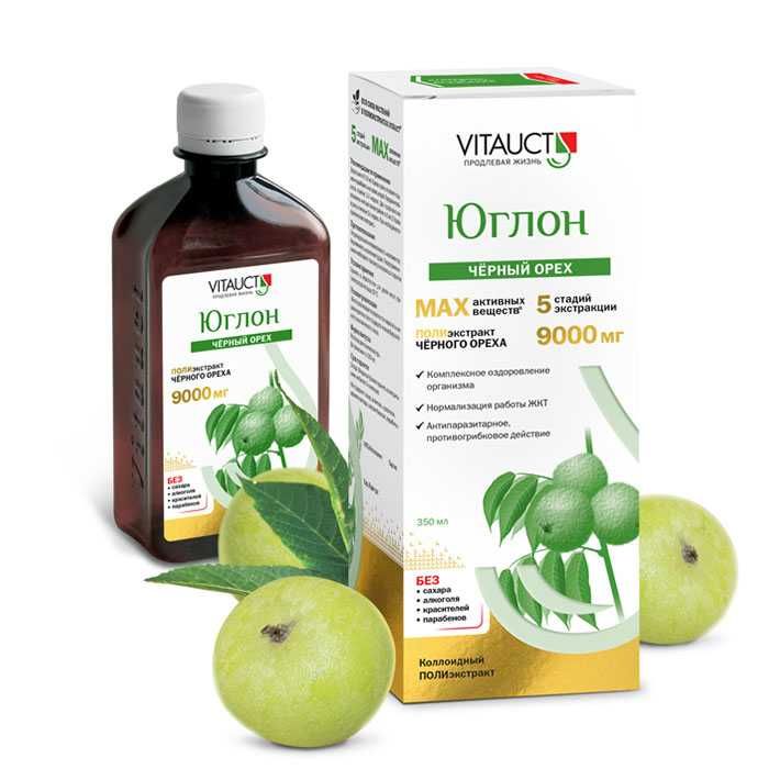 Vitauct Юглон чёрный орех, 350 мл