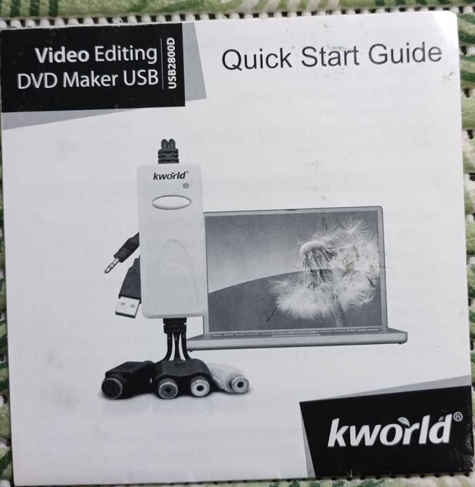 Placa de captura Audio Video Kworld VS-USB2800D