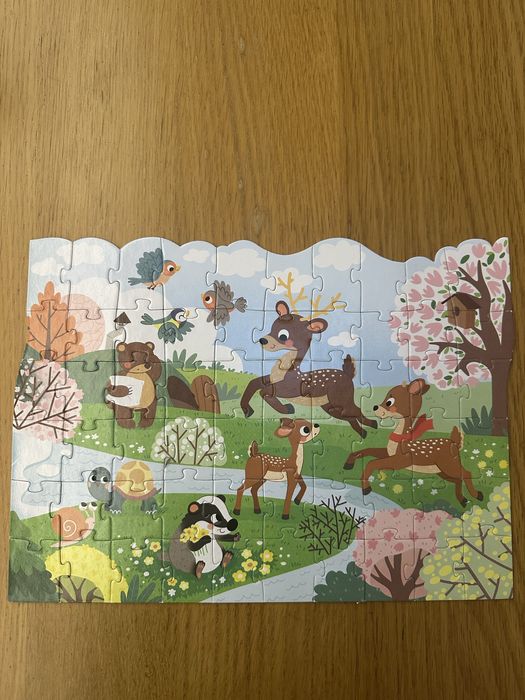 Комплект от 6 броя детски пъзели, 3+ години