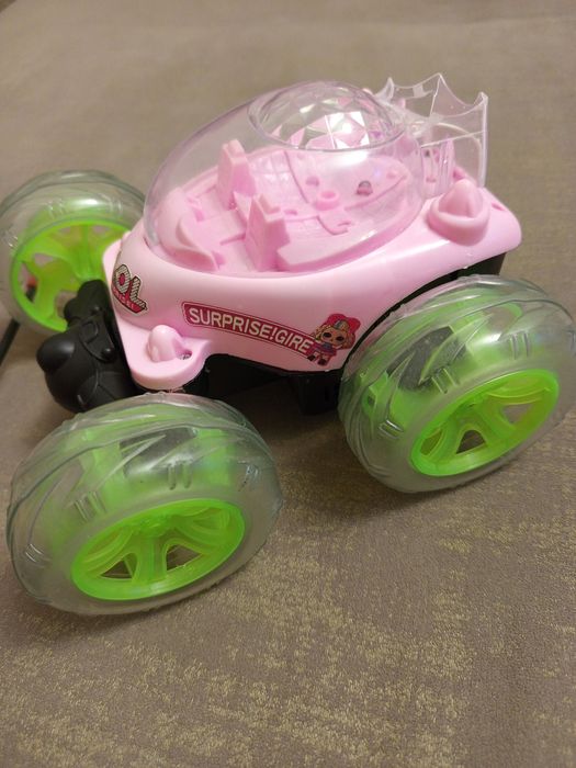 Машинка перевёртыш музыкальная