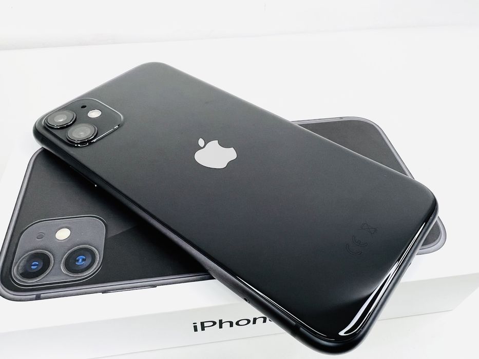 Apple iPhone 11 256GB Black 100% Батерия! Гаранция!