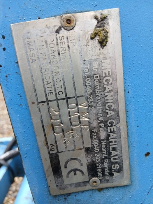 Disc greu 6 m piatra neamt