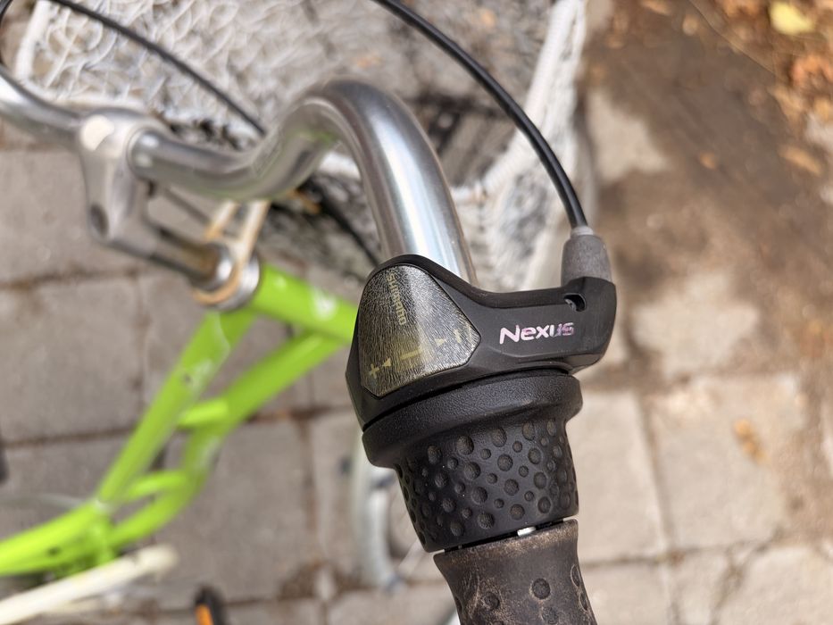 Дамски градски велосипед Greenfield City Tour 28 цола – 7 скорости Nexus, с кошница