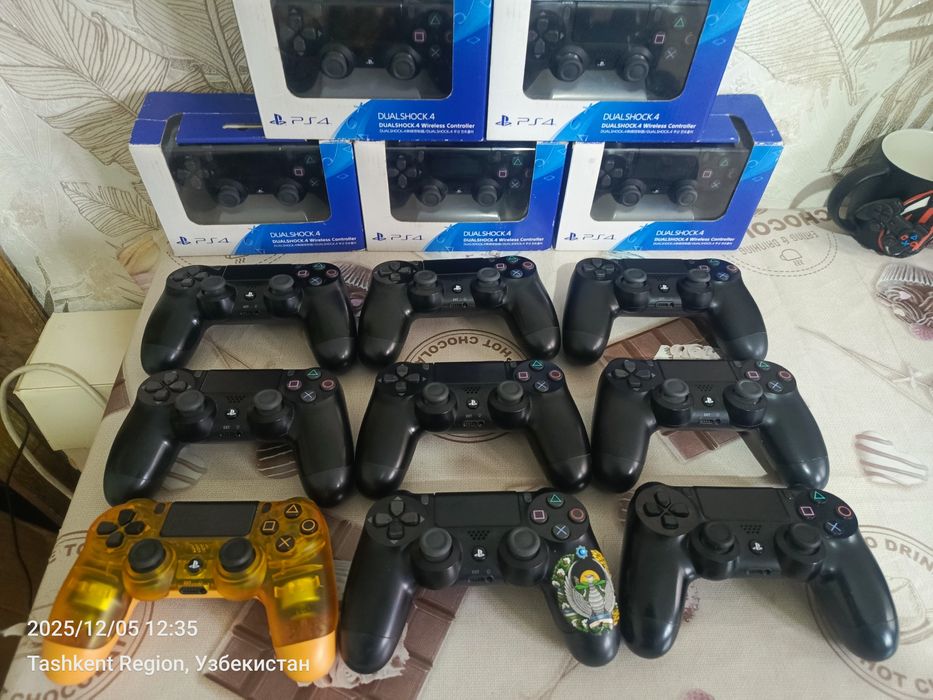 Ps4 uchun orginal dualshock 4 joʻsriklari ideal holatda slim pro fat