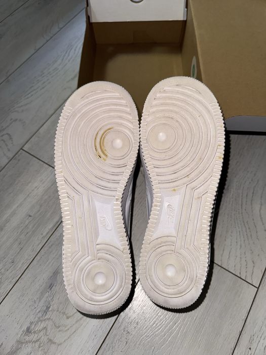 Nike Air Force 1 Low All-White Sneakers – Original with OG Box