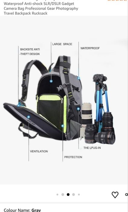 Rucsac echipament Foto-Video  profesional