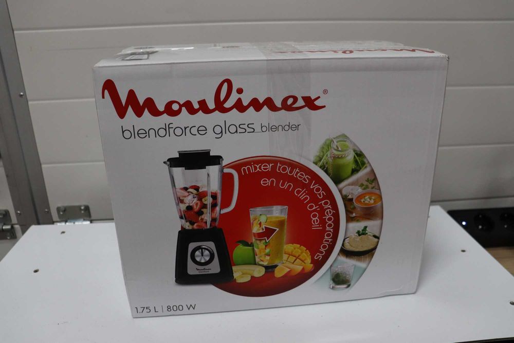 Блендер Moulinex BlendForce Glass 800W, Стъклена кана