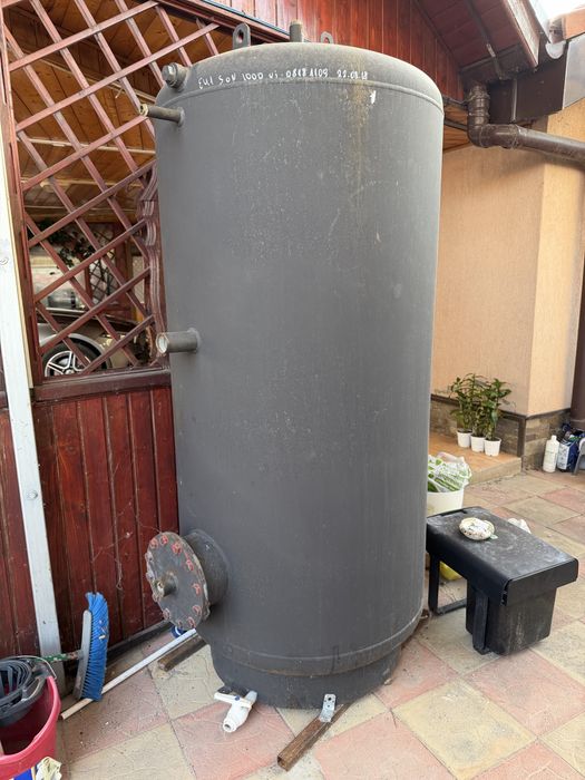 Boiler sunsystem 1000l cu 2 serpentine