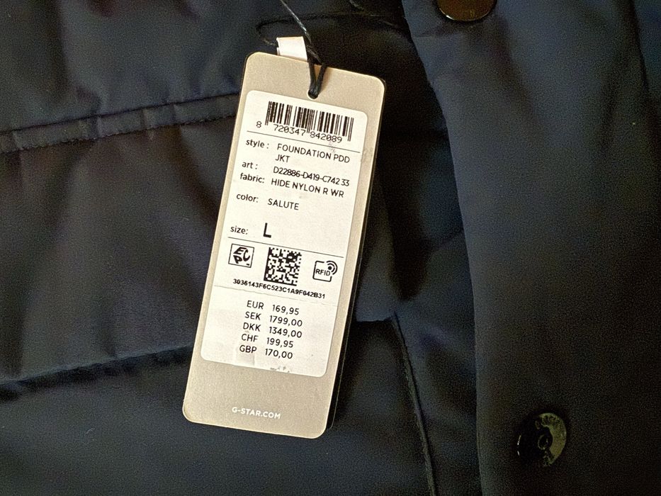 G-Star RAW Foundation Padded Jacket OРИГИНАЛНО мъжко зимно яке - L