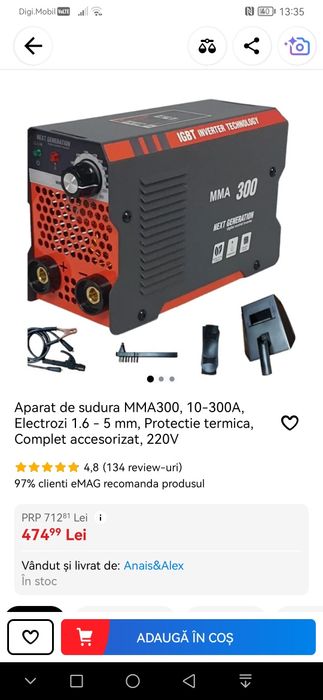 Aparat sudura mma 300
