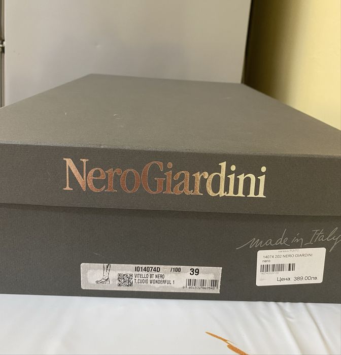 Ботуши Nero Giardini