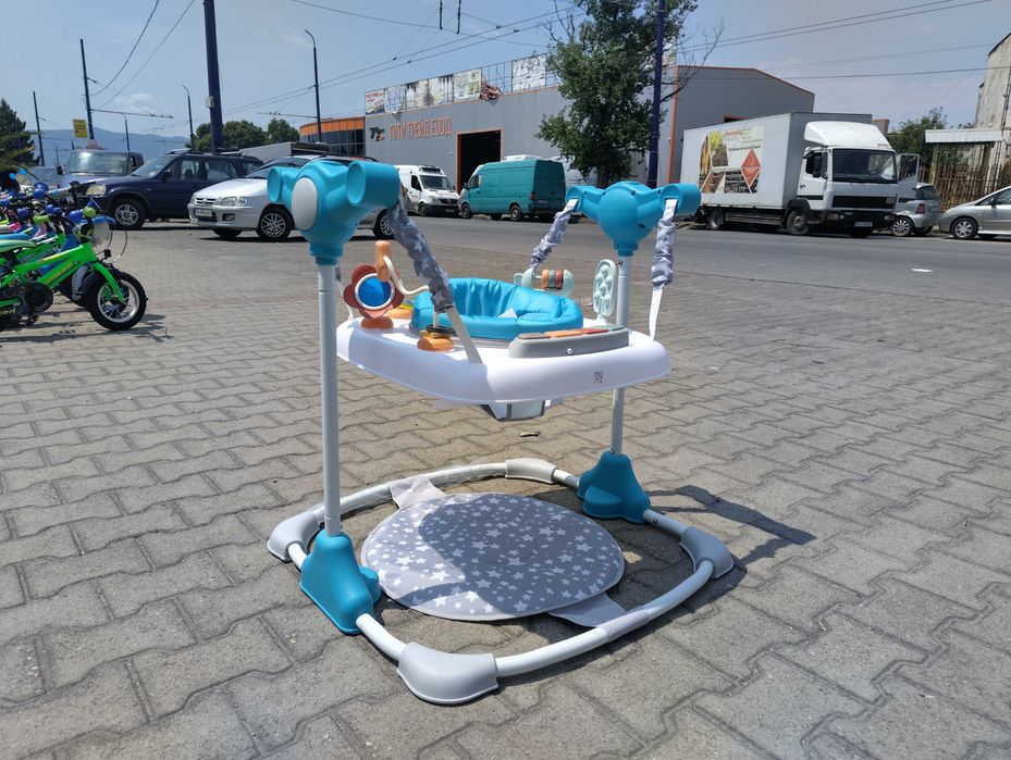 MONI Детско бънджи HOP син