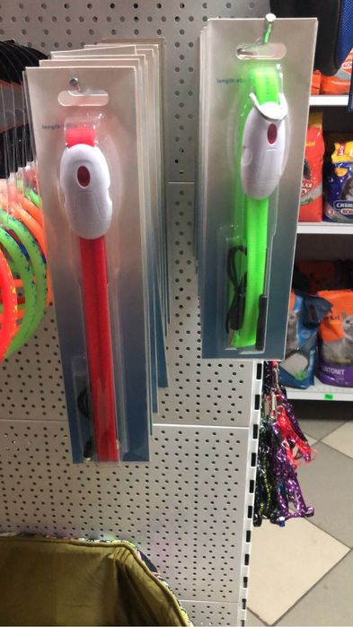 Ошейники светящиеся