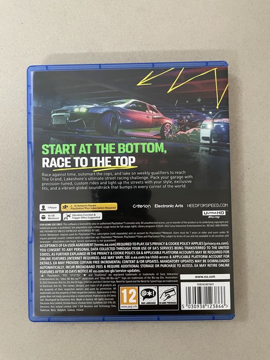 Vand Joc NFS Unbound PS5