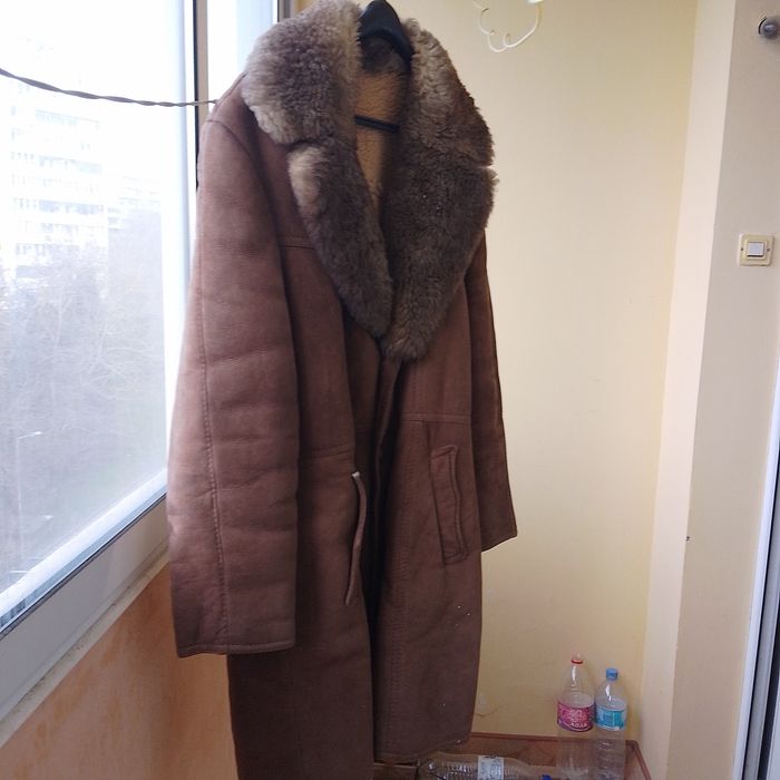 Мъжка кожена.шуба