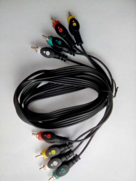 Cablu audio video, RCA tata 4 buc - RCA tata 4 buc