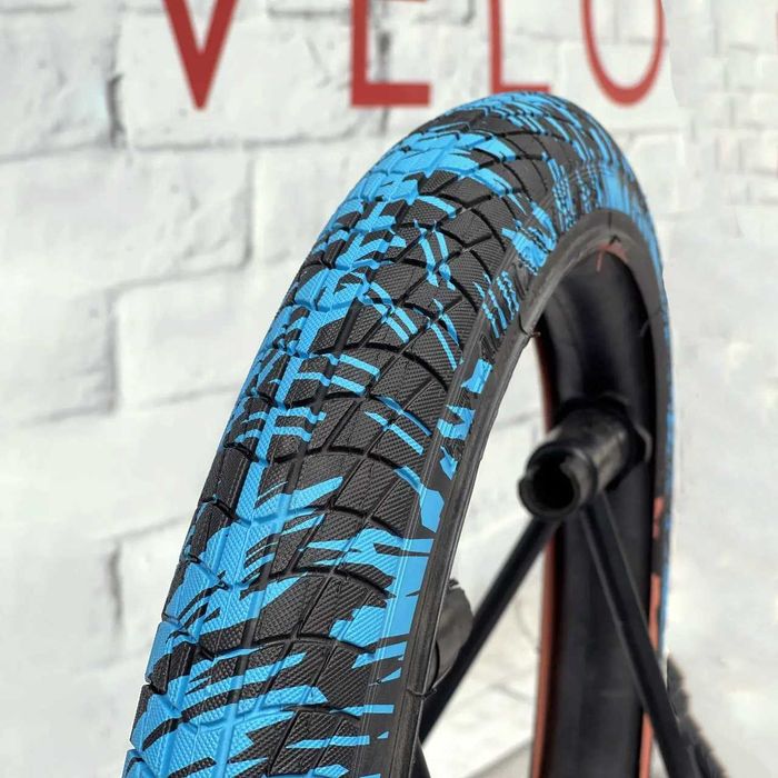 Цветни външни гуми за БМХ велосипед 20 x 2.125 (54-406) - Blue, Grafit
