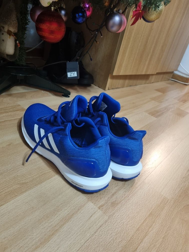 Adidas cheap cloudfoam bleu