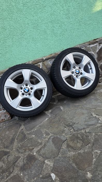 Jante roti 225.45.R17 cu anvelope de iarna bmw seria 1,2,3,4,5,x3,Z4,2 bucati se vand si la bucata