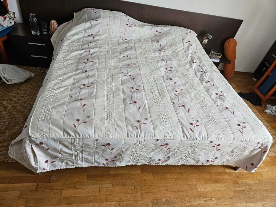 Кувертюра (200х200)+перде (300х230)