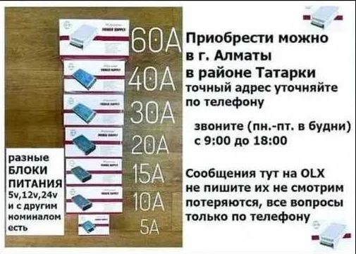 металлические сетчатые и с вентилятором - Блок питания 12 вольт