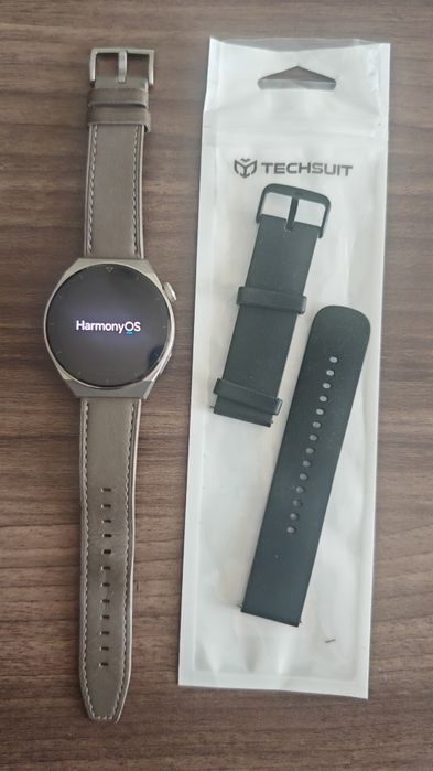Huawei GT3 pro impecabil, fulbox, leather gray