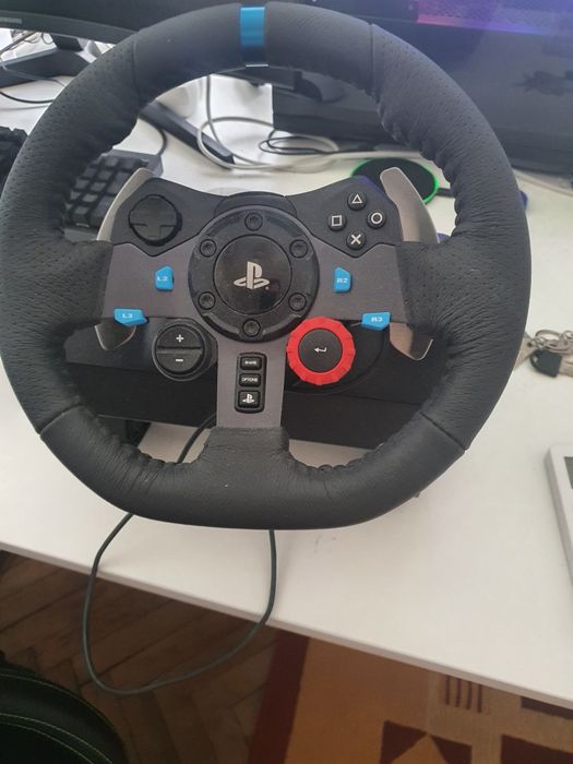 Logitech волан и педали