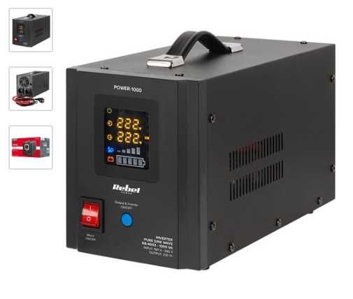 UPS centrale termice Rebel POWER-1000, 1000 VA / 700 W