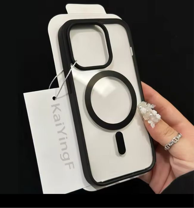 Husa G CASE Magsafe Spate Clar Iphone 16E 16 16 PRO 16 PLUS 16 PRO MAX