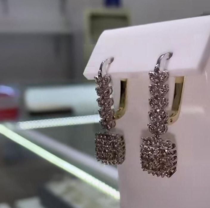 Серёжки золотые 585 пробы