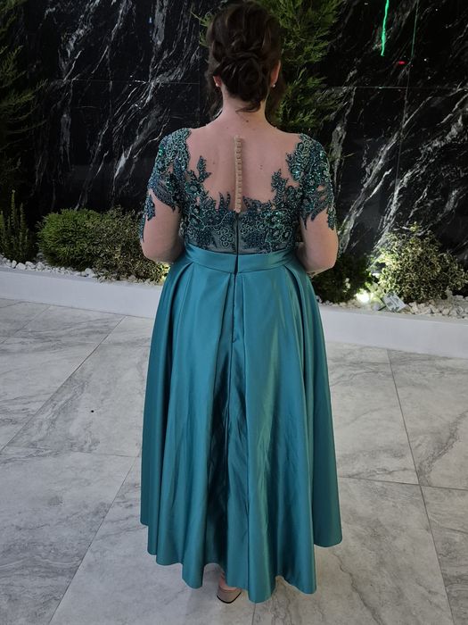 Rochie de seara by Mirandi, verde smarald, marime 44