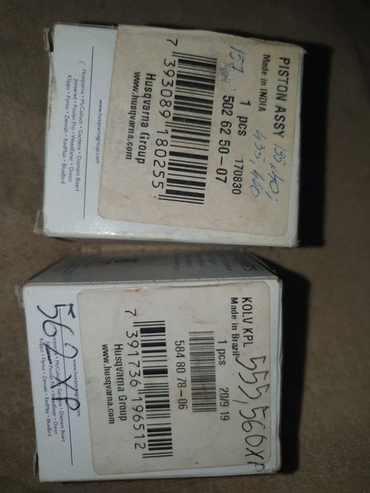 Piston husqvarna 562 xp 560 xp 555 435,440, 40,135