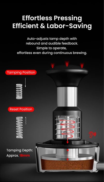 Темпер/Tamper для кофе 51 мм