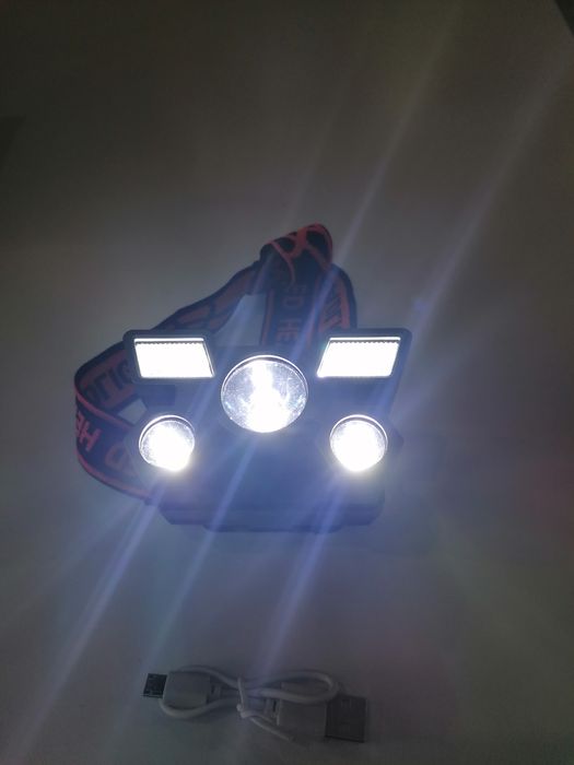 Челник за главa зареждащ се