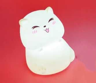 Ночник «милый котик» на аккумуляторе